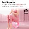 ARTSZY Chirp Wheel Yoga Back Wheel Pink Home Yoga Wheel Poses, Small Sweatproof Back Roller Wheel for Pilates Massage, Beginners Round 5D Waist Back Stretch Wheel for Women Men (Color : Pink) view 4
