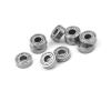 WOWCLEDED 10pcs 5x13x4 Mm 695ZZ 695-2Z 695-Z 695 Skate Board Bearing Miniature view 4