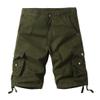 SWJGLITTR Mens Camouflage Cargo Shorts Casual Camo Summer Hiking Short Pant Lightweight Relaxed Cotton Outdoor Short (Military Green,36) view 1