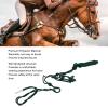 CHICIRIS Pull Rope Halter, Polyester Professional MultiKnot Horse Halter (Green view 3