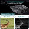 DJXIK Infrared Night Vision Binoculars, 2.31 Inch TFT Display, 6 Buttons to Adjust The Multi-Function, Suitable for Night Hunting, Observation, Outdoor Adventure (32G) view 4