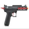 Lancer Tactical Polymer Lightweight Full Auto/Semi Gas Blowback Airsoft Pistol w/Red Dot Mount Plate (Tandemkross Cthulhu) (Black/Red) view 2