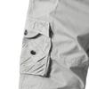 SWJGLITTR Mens Camouflage Cargo Shorts Casual Camo Summer Hiking Short Pant Lightweight Relaxed Cotton Outdoor Short (Grey,34) view 4