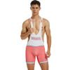 Wayonge Men's Wrestling Singlet Athletic Leotard for Active Wrestling or Workout Jumpsuits Men's Sleeveless Sport Bodysuit (TW- 9706-WhiteRed,XXL) view 4