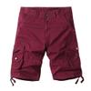 Mens Camouflage Cargo Shorts Casual Camo Summer Hiking Short Pant Lightweight Relaxed Cotton Outdoor Short (Red,30) view 1