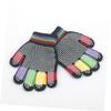 PACKOVE Kids Snow Gloves 12 Pairs Stretchy Gripper Winter Warm for Children view 3