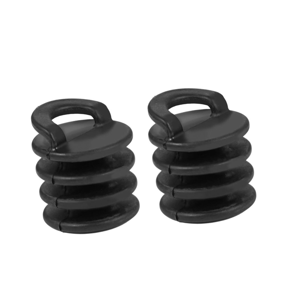 BESPORTBLE 2pcs Rubber Scupper for Kayak Easy to Install Drain Hole Stopper Lightweight and Portable Boat for Canoe Accessories Retains Seal Under