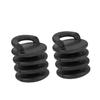 BESPORTBLE 2pcs Rubber Scupper for Kayak Easy to Install Drain Hole Stopper Lightweight and Portable Boat for Canoe Accessories Retains Seal Under view 1