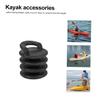 BESPORTBLE 2pcs Rubber Scupper for Kayak Easy to Install Drain Hole Stopper Lightweight and Portable Boat for Canoe Accessories Retains Seal Under view 2