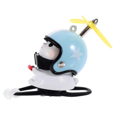 HANABASS Lovely Cat Dashboard Decoration Premium Cat Toy with Funny Helmet for Cars Motorcycles Ornaments for Lightweight Decor