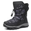 Apakowa Kids Boys Winter Snow Boots Water Resistant Cold Weather view 1