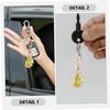 Mipcase 2pcs Soccer Goalie Glove Keychain Charms Goalkeeper Glove Shaped Keychain Decorative Pendant for Sports view 3