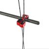 KTGCOZS Pack of 1 Replacement Part New Archery Roller Cable Slide Compound Bow String Splitter Glide Separator Aluminum (Black) view 2