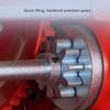 QIUFANGM Boat Trailer Winch with 16Ft Steel Cable, 1200/1800/2600Lbs Heavy Duty Hand Winch, Two-Way Ratchet Manual Crank Strap Gear with Bearing for ATV Boat Trailer Marine (Color : 1800lbs) view 4