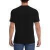COIEN Jamaica Flag Jamaican Map5 T-Shirts Mens Casual Shirts V-Neck Short Sleeve Football Jersey, Large, Black view 4