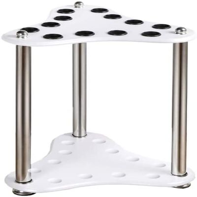 BABYCE Pool Stick Holder Display Club Pool Cue Rack,Wood Floor-Standing Cue Rack,Holds 12 Cues,Easy to Move and Position,Billiard Accessories/B/32x53cm, UWGK6003178