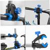 GOOHOCHY Telescopic Wall Mount Bike Repair Stand Max 25kg Abs Alloy Steel Indoor Bike Rack view 3