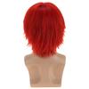 RightOn Red Wig Short Bright Red Costume Wig Red Wigs for Man and Woman Cosplay Party view 4
