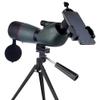 DJXIK 15-45X60 Monocular Telescope, High-Definition Portable Low-Light Night Vision Waterproof, with Phone Adapter + Tripod, Suitable for, Hunting, Stargazing, Camping,Green