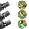 DJXIK 15-45X60 Monocular Telescope, High-Definition Portable Low-Light Night Vision Waterproof, with Phone Adapter + Tripod, Suitable for, Hunting, Stargazing, Camping,Green view 4