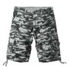 SWJGLITTR Mens Camouflage Cargo Shorts Casual Camo Summer Hiking Short Pant Lightweight Relaxed Cotton Outdoor Short (Grey Camouflage,40) view 1
