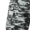 SWJGLITTR Mens Camouflage Cargo Shorts Casual Camo Summer Hiking Short Pant Lightweight Relaxed Cotton Outdoor Short (Grey Camouflage,40) view 4