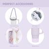 10Pcs Stanley Cup Accessories 9-10mm Stanley Straw Cover Topper Silicone Boot For Stanley Cup Initial Letter Charm Leak Proof Seal Kit Stanley 2.0 30&40oz (Orchid,A) view 2
