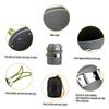 Anneome 1set Lightweight Aluminium Alloy Camping Cookware Portable Person Outdoor Insulated Handle for Hiking and Backpacking Includes Stove and Cleaning Sponge view 3