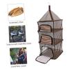 Outanaya Folding Multifunction Drying Net for Fish Vegetables Fruits Lightweight Storage Basket for Camping Outdoor Use view 4