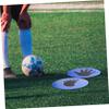 Parliky 2pairs Soccer Training Markers Lightweight Floor Signs for Football Skills Development Fun and Training Discs and Portable Soccer Supplies for Use view 2