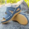 Orthotic Sandals For Women Black Women's Orthopedic Arch Support Flip Flops Summer Comfortable Walking Orthotic Sandals Dressy Beach Shoes Walking Slides 2024 view 3