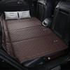 YUNMAXINWEI Non-Inflatable Car Mattress, Portable Car Back Seat Folding Bed, Car Travel Camping Mattress for Sleeping, Brown, Small Single view 1