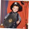 PRETYZOOM Boys and Girls Knight Cosplay Plastic Shield Toy Shield Soldier Armors Small Shield 1pc view 3