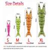 Cuoyuqie 8/10/12/16pcs Fly Tying Pre-Cut Shrimp Body Back Skin Material Trout Fishing Lures Baits DIY (Pink 25 * 7mm 16pcs) view 3