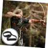 balacoo Portable Deer Dragging Strap Self-Locking Harness for Retrieval Hunting Accessory for Outdoor Enthusiasts Black Wide view 2