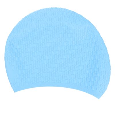 HANABASS 1pc Fashion Silicone Swimming Hat for Hair Portable Multi-Function Bathing Cap for Swim Lightweight Flexible Design for Thick Hair and Extensions