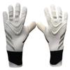 GJPWAKWM Soccer Goalkeeper Gloves Goalie Training Gloves Strong Grip Anti-Slip and Breathable for Adults and Children (White Black,8) view 1