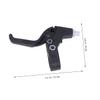 HANABASS 1pair Boy Girl's Brake Handle Cover for Bikes Diameter Brake Levers for Boys and Girls Black Handles Pair for Bicycle Repair and Maintenance view 3