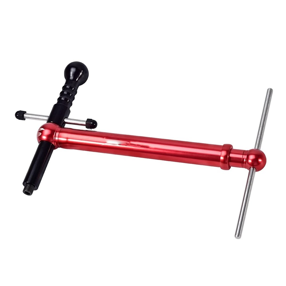 Ronsss Bicycle Derailleur Hanger Alignment Gauge Tool, Aluminum Alloy Bike Tail Hook Calibration Tools for Mountain Bike Maintenance