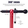 Ronsss Bicycle Derailleur Hanger Alignment Gauge Tool, Aluminum Alloy Bike Tail Hook Calibration Tools for Mountain Bike Maintenance view 4