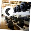 Mipcase 6pairs Gym Dumbbell Pad Protective Shockproof Pad for Weights Holder Versatile Workout Tool for Belt Squat Attachment view 2