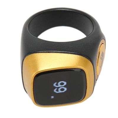 Naroote Finger Counter, Count Clicker, Digital Finger Smart Clicker Support APP Clicker Counter Digital Tally Counter with 0. 49in Screen 20mm for Knitting, Crochet, Coaching