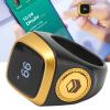 Naroote Finger Counter, Count Clicker, Digital Finger Smart Clicker Support APP Clicker Counter Digital Tally Counter with 0. 49in Screen 20mm for Knitting, Crochet, Coaching view 2