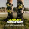 Storelli Shin Guards, Unisex, Flexible & Durable Protection, Ultra-Lightweight, Breathable Air Channels, Sleek Asymmetric Design, Soccer Accessory Must-Have, Blue Camo, Small view 2