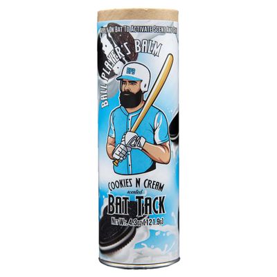 Ball Player's Balm Baseball/Softball Scented Bat Tack, Cookies N Cream