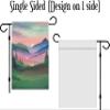 Personalized Camper Garden Flag, Toy Hauler Campsite Welcome Sign, RV Gift view 4