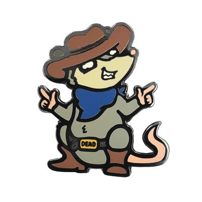 Kolorspun Golf Ball Marker with Magnetic Hat Clip (Cowboy Opossum)