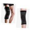 BUTIFULSIC 1pc Sports Knee Brace Silicone Strips Breathable Protective Sleeve for Basketball and Climbing Silver Grey for Injury Prevention and Support view 4