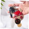 Cabilock 6pcs Cute Bowling Pin Keychain for Adults Boys and Girls Bowling Gifts Ball and Pin Pendant for Backpack Bag view 3