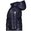 Nautica Girls' Heavyweight Hooded Winter Puffer Coat with Full Length Zipper, Peacoat Sparkle, 2T view 2